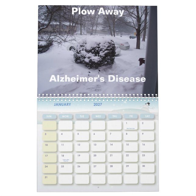 Alzheimer Bewusstseins-Kalender 2010… Kalender (Jan 2027)