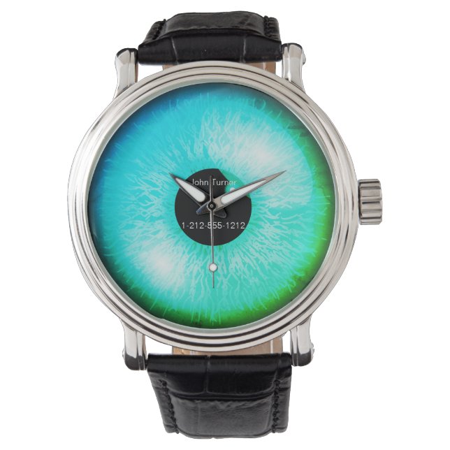 Alzheimer-Demenz Altenpflege Sicherheit Armbanduhr (Vorderseite)