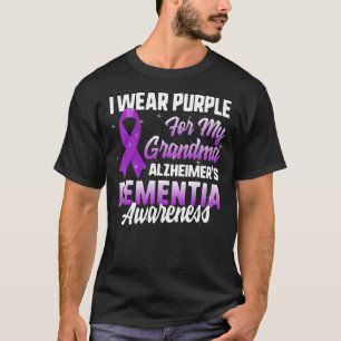 Alzheimer-Demenz-Bewusstsein, das ich Lila für T-Shirt