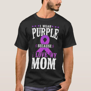 Alzheimer Demenz Ich Trage Lila Weil Ich Meine T-Shirt