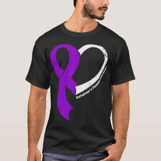 Alzheimer Disease Awareness Hpeople Liebe Heart Ri T-Shirt