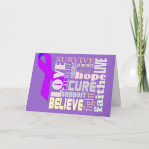 Alzheimer inspirierend Wörter Karte