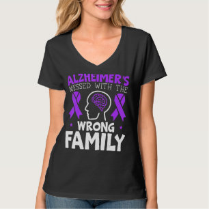 Alzheimer ist mit der falschen Familie verheiratet T-Shirt