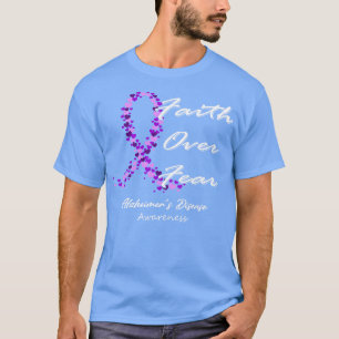 Alzheimer-Krankheit Bewusstsein Glaube Überwindet  T-Shirt