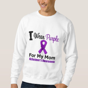 Alzheimer Krankheits-lila Band für meine Mamma Sweatshirt