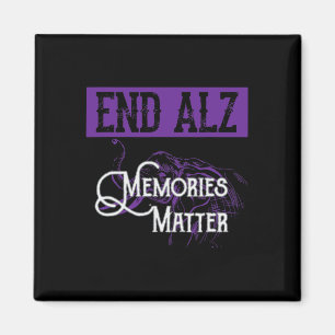 Alzheimer - Niedliches Heimerbewusstsein Grafik Magnet