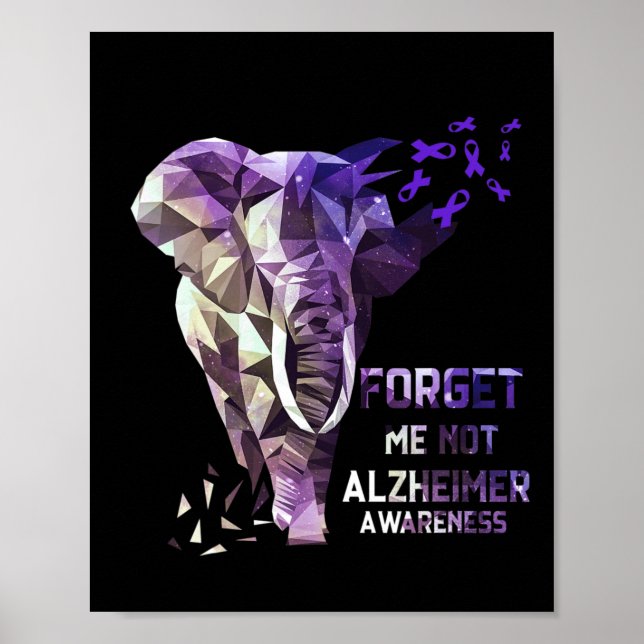 Alzheimerheimer-Bewusstsein 1 Poster (Vorne)