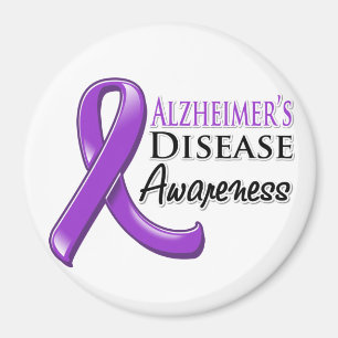 Alzheimerkrankheit-Bewusstseins-Band Magnet