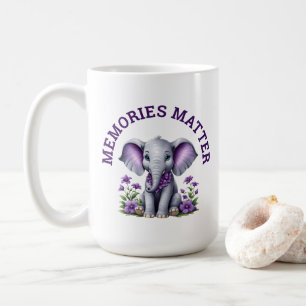Alzheimer's Awareness-Erinnerungen sind wichtig El Kaffeetasse