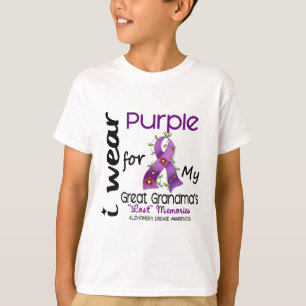 Alzheimers I Abnutzung lila für meine große T-Shirt