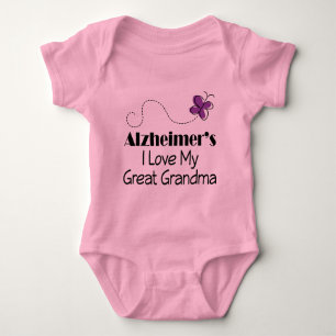 Alzheimers I Liebe meine große Großmutter Baby Strampler