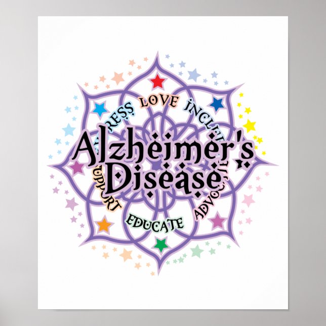Alzheimers Lotus Poster (Vorne)