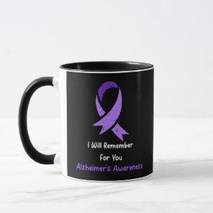 Alzheimer's Ribbon bekämpfen Demenz Bewusstseinsbi Tasse