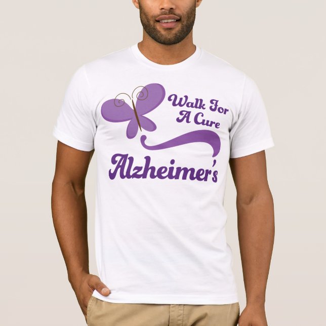 Alzheimers Weg für eine Heilung T-Shirt (Vorderseite)