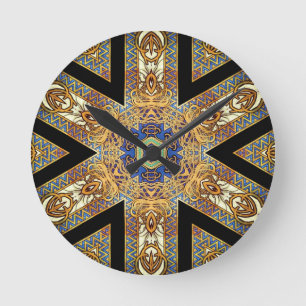 AM55-2_132454 Acryl-Wanduhr Runde Wanduhr