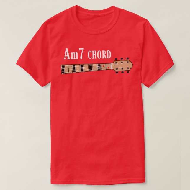 Am7 Guitar Chord T-Shirt (Design vorne)