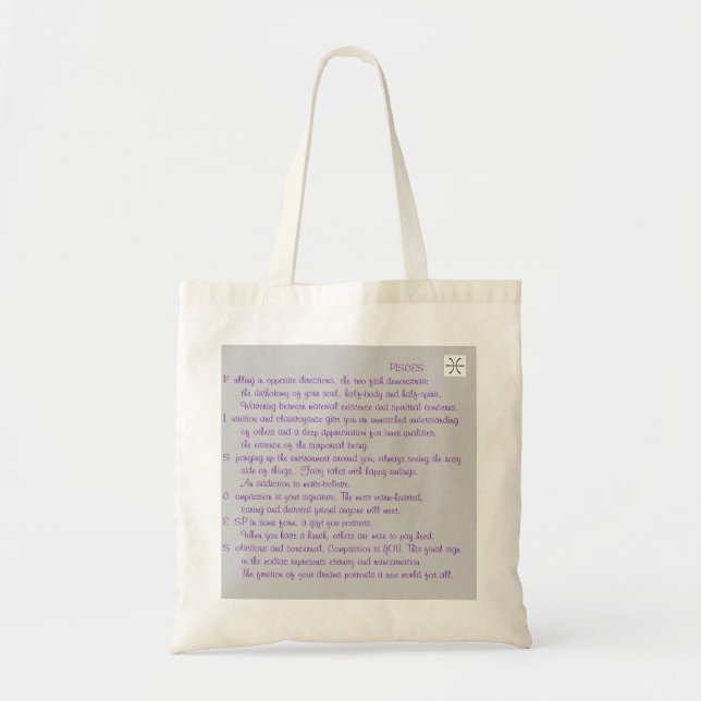 am 19. Februar - 20. März Tasche der Tasche (Vorne)