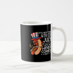 Am 4. Juli bis meine Dackel herauskommt Funny Hotd Kaffeetasse