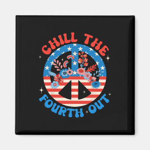 Am 4. Juli feiern Patriotic Indepen Magnet