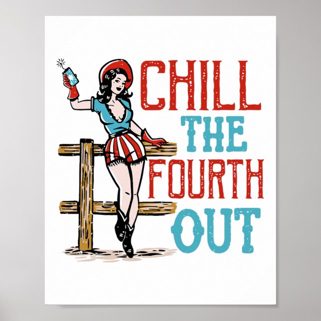 Am 4. Juli feiern Patriotic Indepen Poster (Vorne)