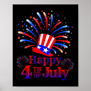 Am 4. Juli feiert Amerika die Freiheit Poster