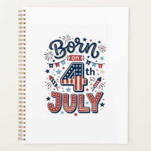 Am 4. Juli geboren Patrioten-Kinder-Shirt-Design_1 Planer