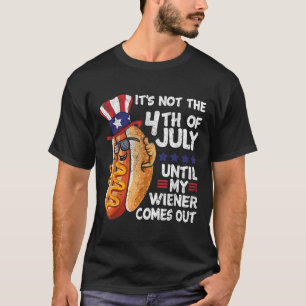 Am 4. Juli kommt die Hot Dog Dackel Grillen Par T-Shirt