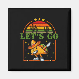 Am 4. Juli Ließ Patriotic Dabbing Taco Meme' Magnet