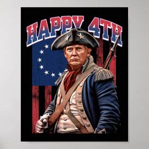 Am 4. Juli Rettete Joe Biden God die Königin auf d Poster