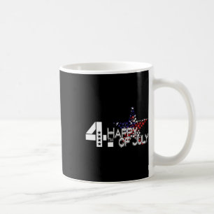 Am 4. Juli startet die US-Fahne für W Kaffeetasse