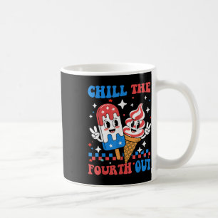 Am 4. Juli wird das Vierte Funny Patriotic zum vie Kaffeetasse