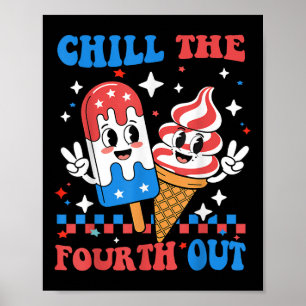 Am 4. Juli wird das Vierte Funny Patriotic zum vie Poster