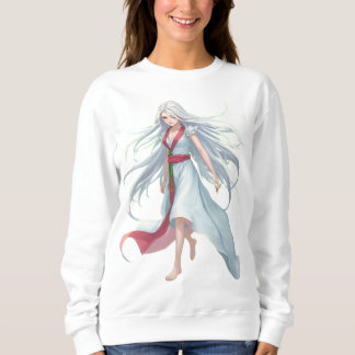 Am Abend Anime Women's Basic Sweatshirt