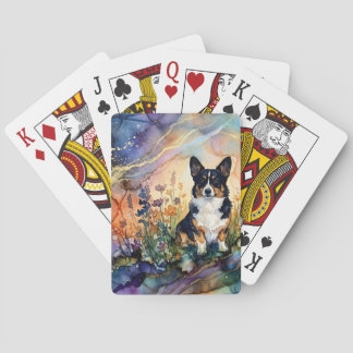 Am Abend Spielkarten