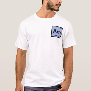 Am - Amphitrite Griechische Chemie Periodensystem T-Shirt