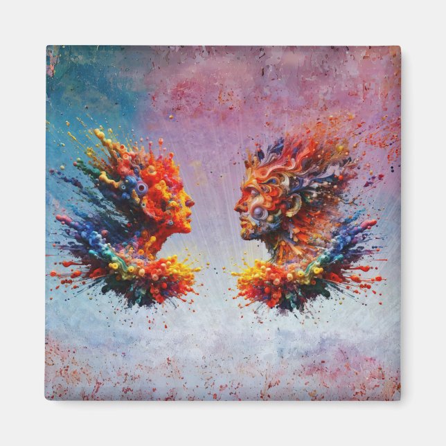 Am Anfang... Magnet (Vorne)