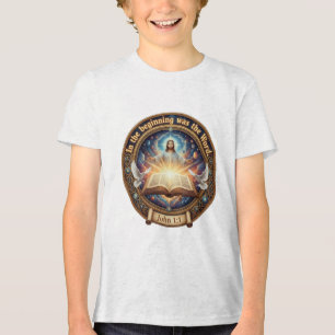 Am Anfang war das Wort Tri-Blend Shirt