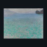 Am Attersee bei Gustav Klimt, Vintage Kunst Postkarte<br><div class="desc">Am Attersee (1900) von Gustav Klimt ist ein Vintages Viktorianisches Kunstwerk aus der Ära mit dem Attersee (auch Kammersee genannt). Der Attersee ist der größte See im Salzkammergut Österreichs. Klimt verbrachte den Sommer gemeinsam mit Emilie Flöge in Litzlberg am Attersee. Über den Künstler: Gustav Klimt (1862-1918) war ein österreichischer Symbolik-Maler...</div>
