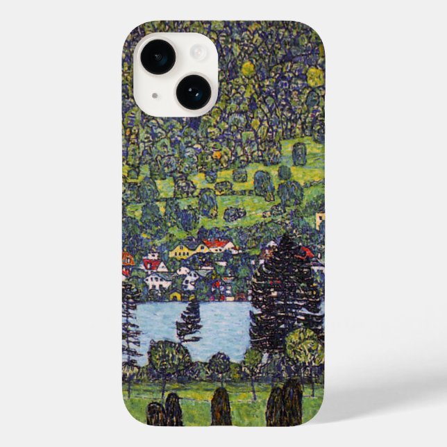 Am Attersee, Gustav Klimt Case-Mate iPhone Hülle (Rückseite)