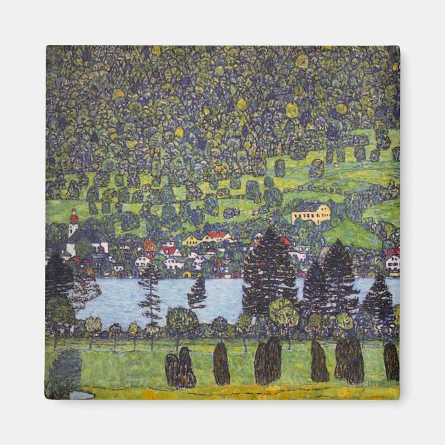 Am Attersee, Gustav Klimt Magnet (Vorne)