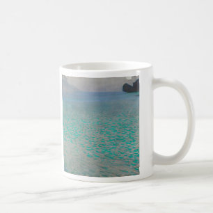 Am Attersee von Gustav Klimt, Vintage Fine Art Kaffeetasse