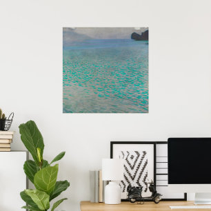 Am Attersee von Gustav Klimt, Vintage Fine Art Poster