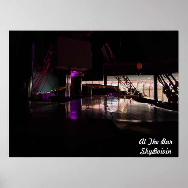 am Bar Poster (Vorne)