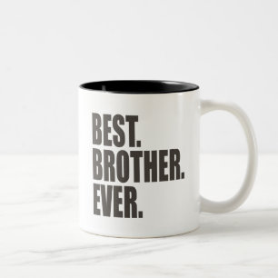 Am besten. Bruder. Überhaupt Zweifarbige Tasse
