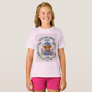 Am besten für SEO: Süße Highland-Kuh pflegt Abschl T-Shirt