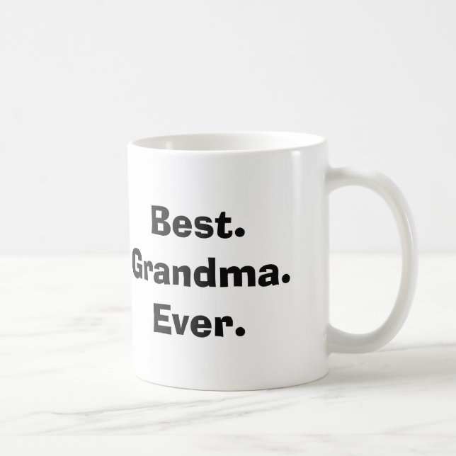 Am besten. GrandMa. Immer. Foto Kaffee Tasse (Rechts)