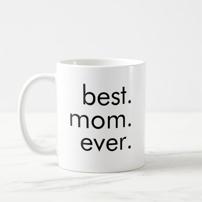 Am besten. Mama. Immer. Kaffeetasse (Links)