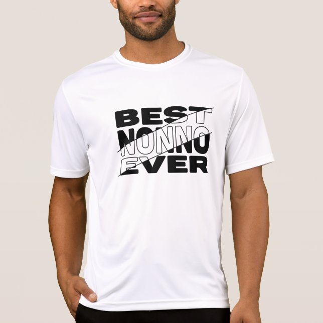 AM BESTEN NEIN JEMALS. T-Shirt (Vorderseite)