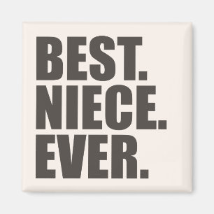 Am besten. Nichte. Immer. Magnet