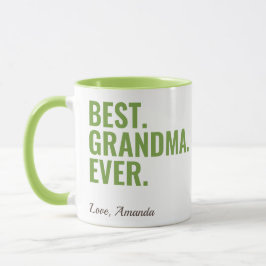 Am besten. Oma. Immer. Foto-Tasse der Mutter Tasse